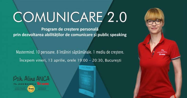 comunicare 2.0 psiholog Alina ANCA cover mastermind